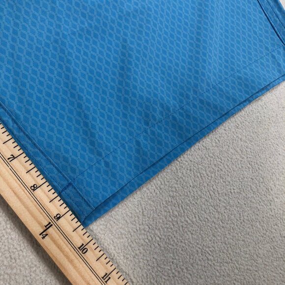 FootJoy Shorts‎ Men's 34x9 Blue Tonal Print Geometric All Over Golf Lightweight - Picture 9 of 14